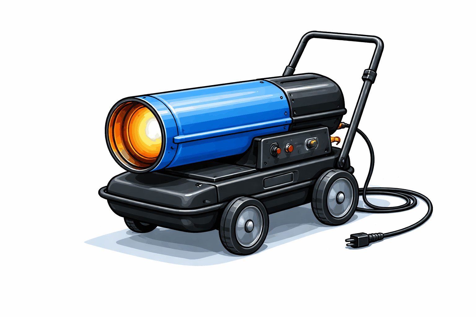 Nagrzewnica budowlana